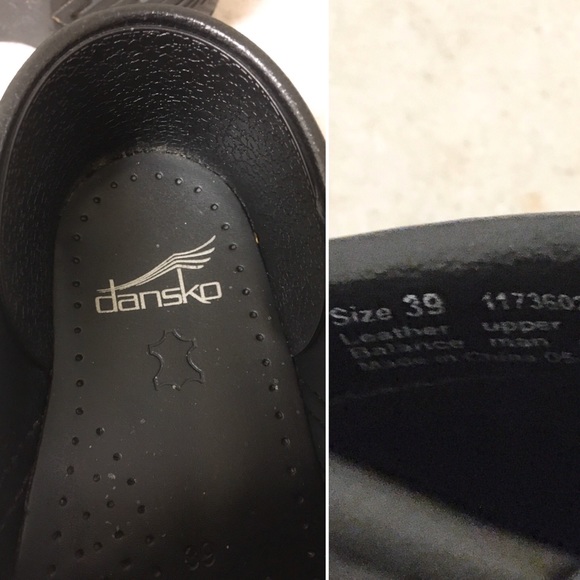 Awesome Dansko smooth leather and suede clogs! - Picture 6 of 9